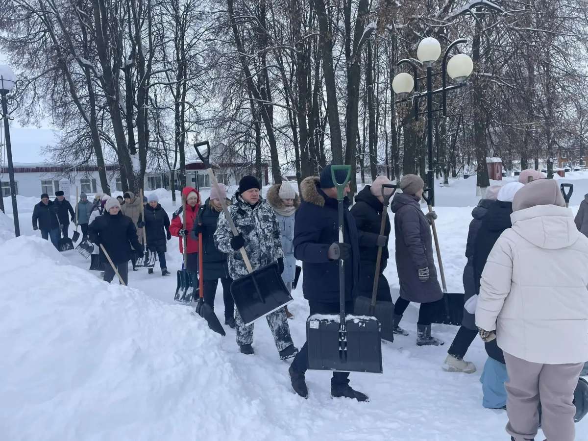 Снежный субботник